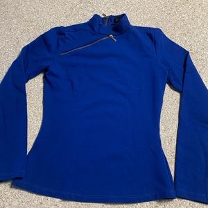 Studio F zipper long sleeve top!!